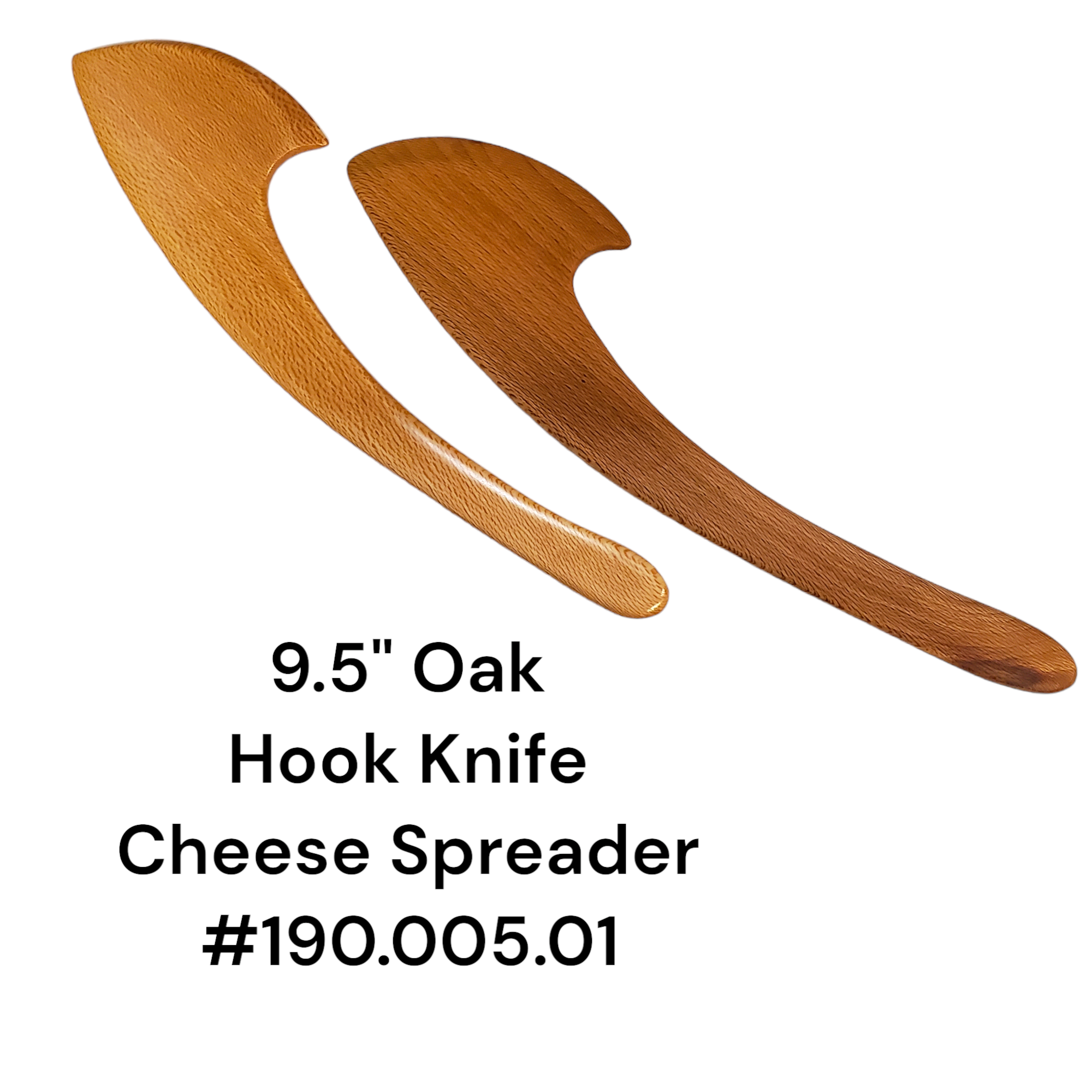 Hook Knife Cheese Spreader Oak Great Gifts, Art, Antiques, And
